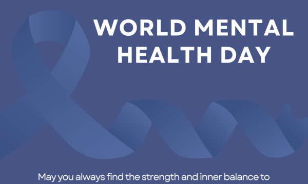 Poster for International Mental Health Day