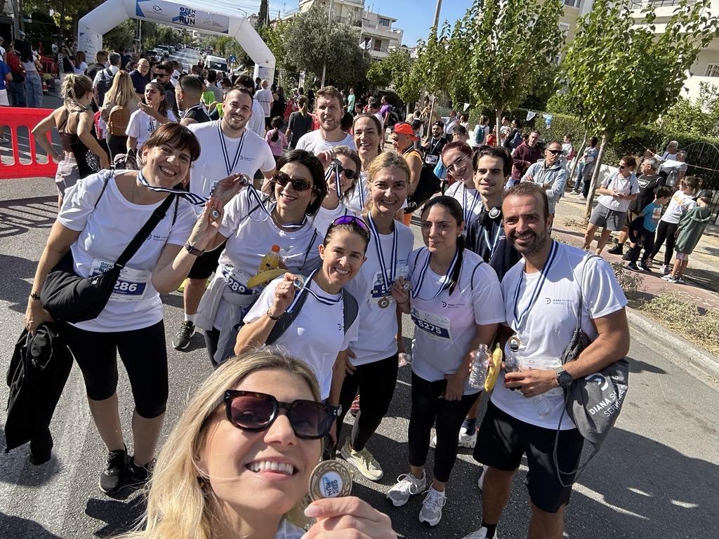 DSS team at the Open Door Run
